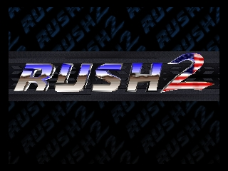 Rush 2 - Extreme Racing USA (USA) Title Screen